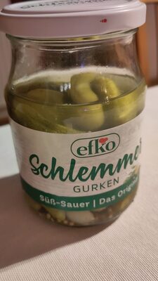 Schlemmergurken süss-sauer